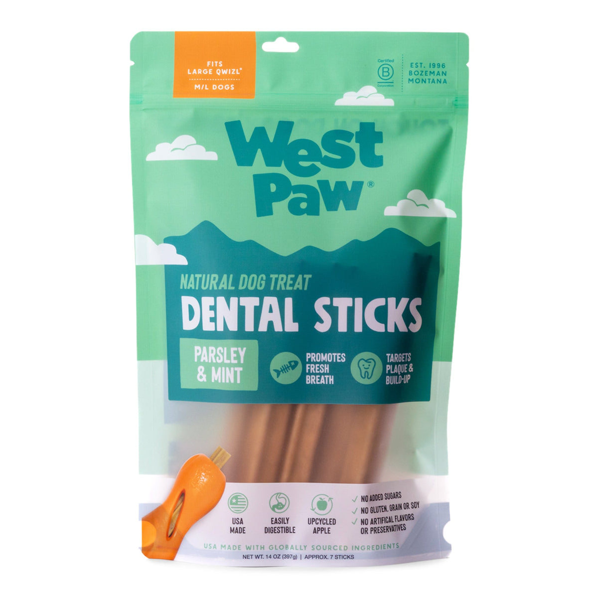 Natural Dental Sticks Large